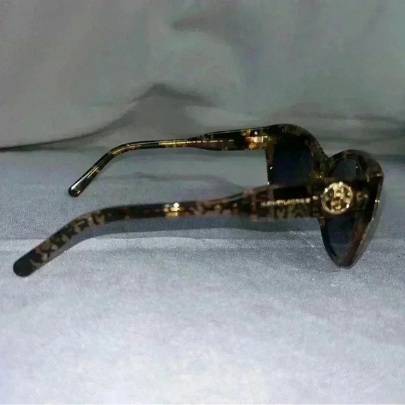 EUC Marc Jacobs Eyewear Tortoise Shell Color All Over‎ Logo squared cat Eye Cut - Picture 3 of 14